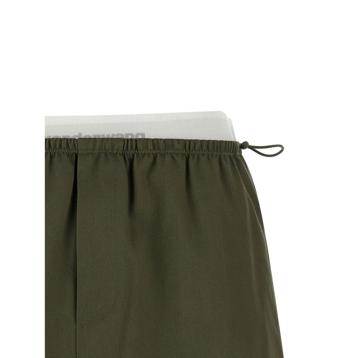 Alexander Wang Bicolor Cotton Long Skirt
