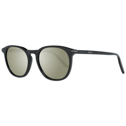 Serengeti Black Plastic Sunglasses