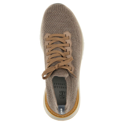Brunello Cucinelli Gray Wool Low Top Sneakers