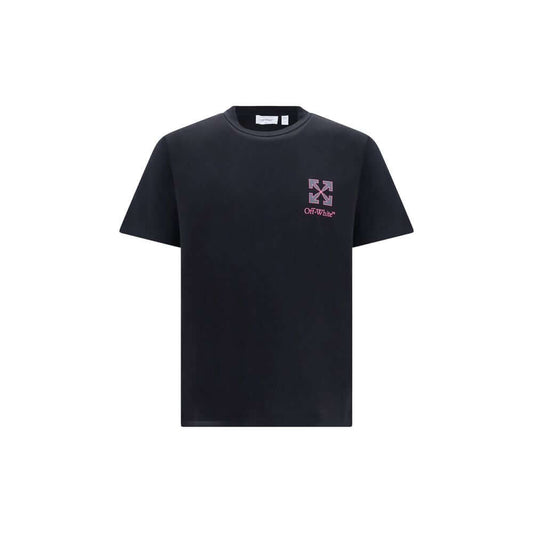 Off-White Black Cotton T-Shirt
