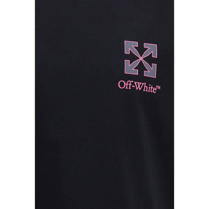 Off-White Black Cotton T-Shirt