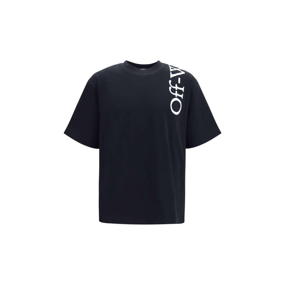 Off-White Black Cotton T-Shirt