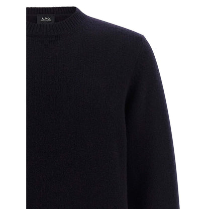 A.P.C. Blue Wool Cardigan