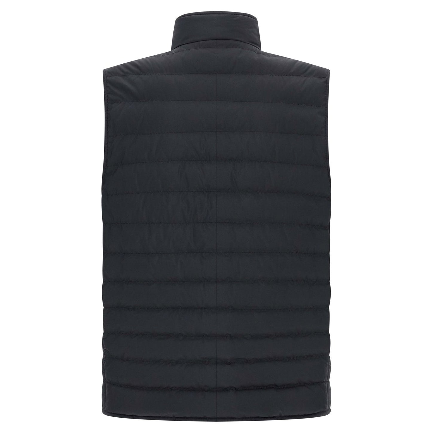 Brunello Cucinelli Blue Polyester Sleeveless Jacket