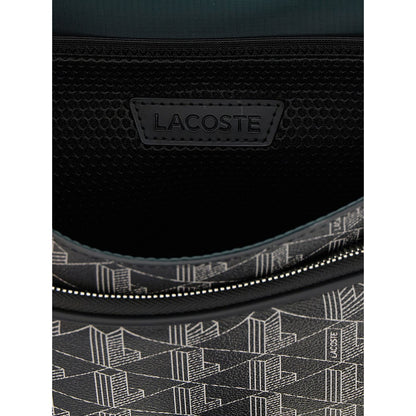 Lacoste Black Pvc Crossbody Bag