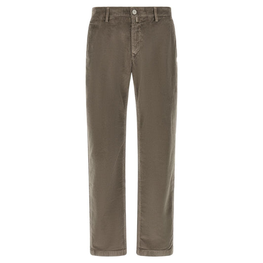 Jacob Cohen Gray Cotton Chino Pants