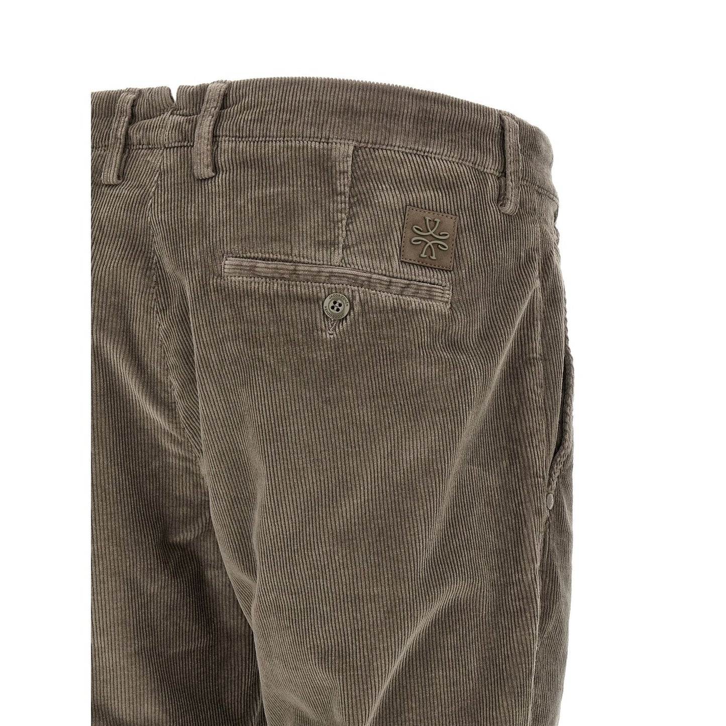 Jacob Cohen Gray Cotton Chino Pants