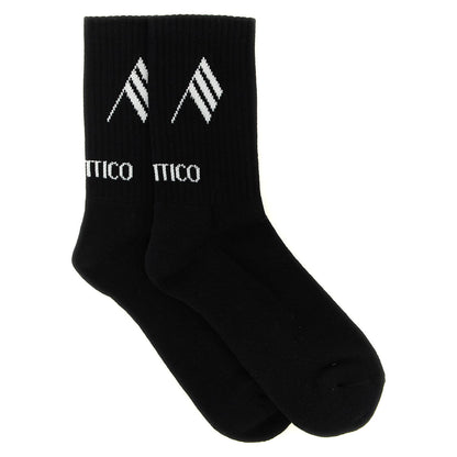 The Attico Bicolor Cotton Socks