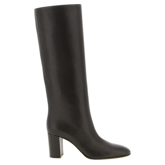 Gianvito Rossi Brown Calfskin Over The Knee