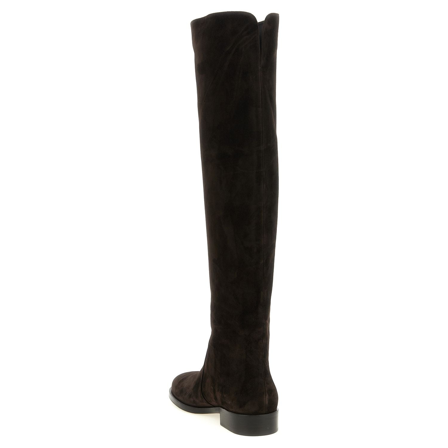 Gianvito Rossi Brown Suede Leather Over The Knee