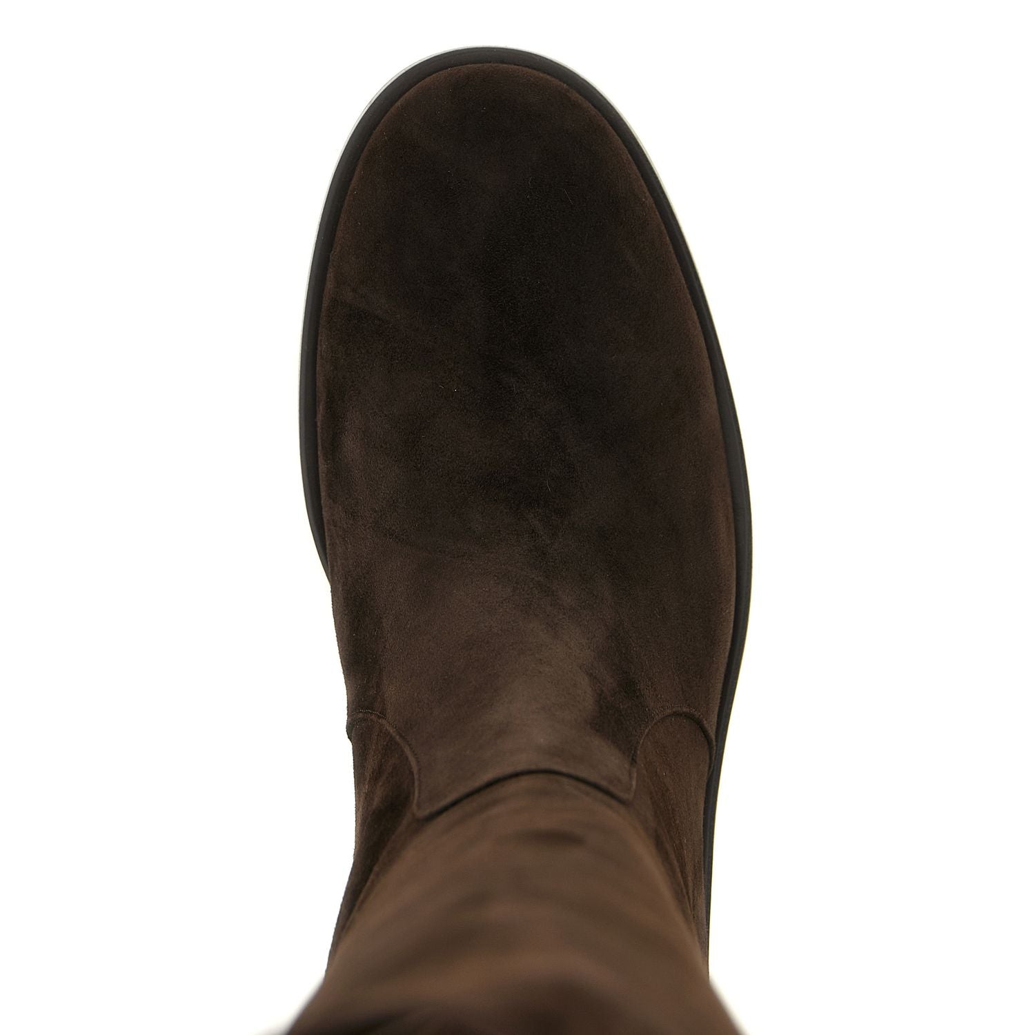 Gianvito Rossi Brown Suede Leather Over The Knee