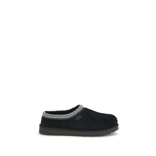 UGG Black Leather Moccassin