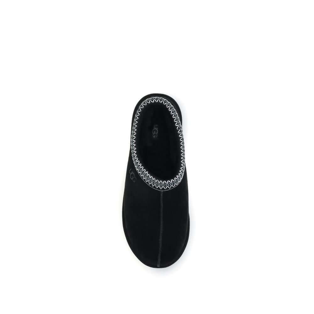 UGG Black Leather Moccassin