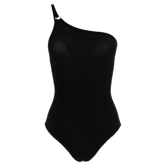 Hunza G Black Polyamide One-Piece Swimsuit