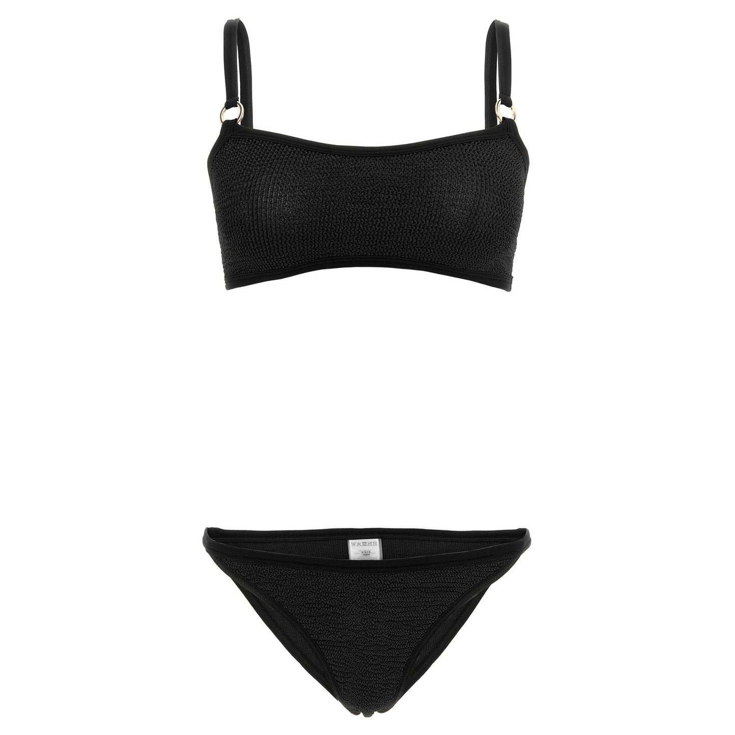Hunza G Black Polyamide Bikini