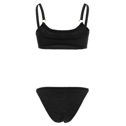 Hunza G Black Polyamide Bikini
