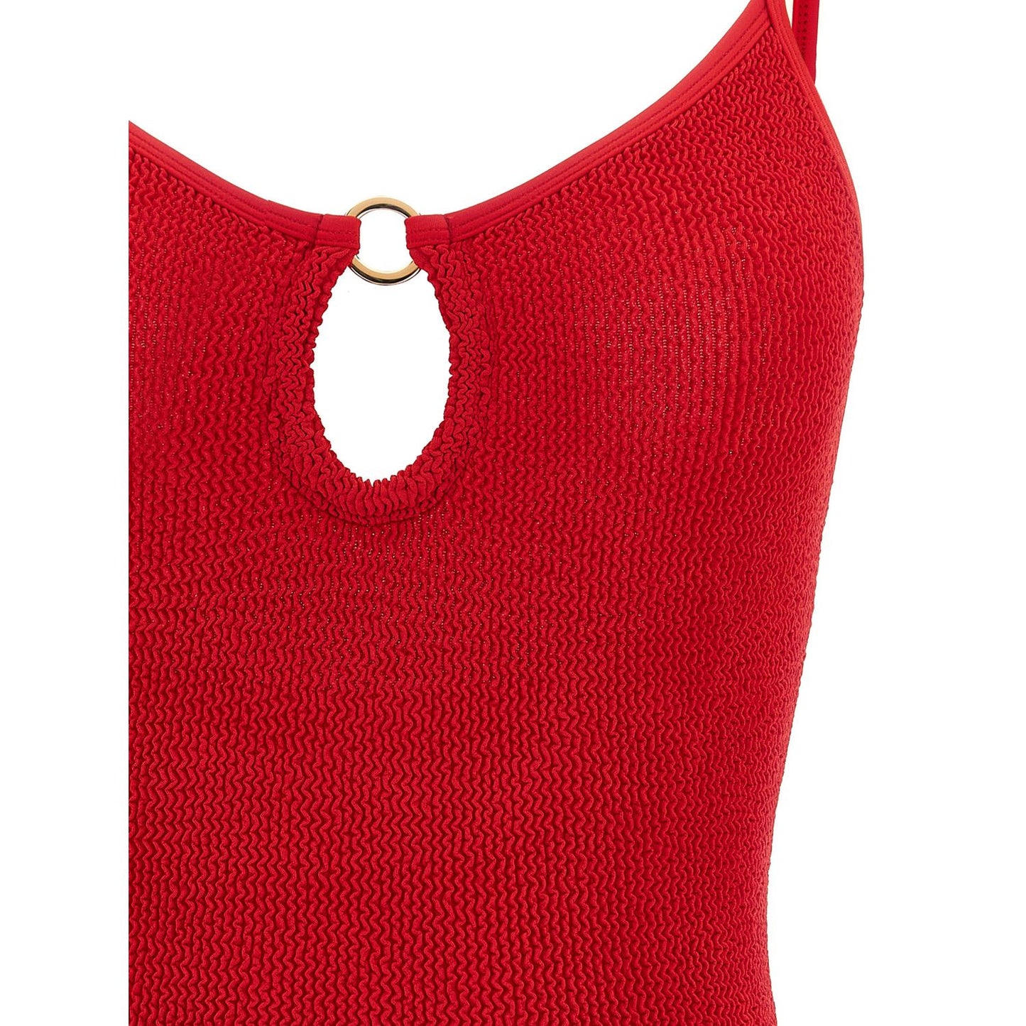 Hunza G Multicolor Polyamide One-Piece Swimsuit