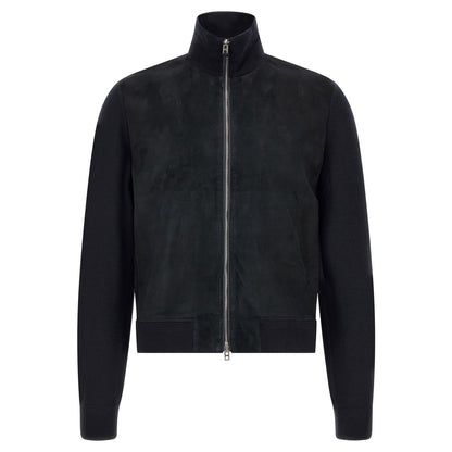 Tom Ford Blue Wool Cardigan