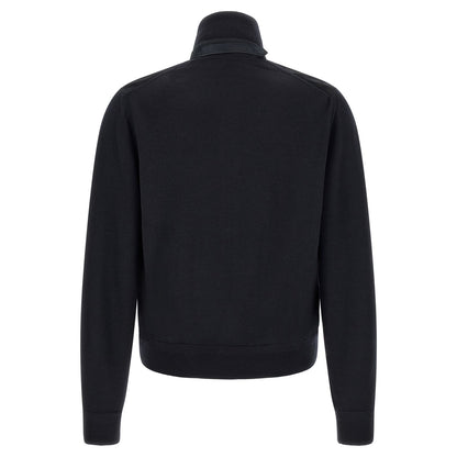 Tom Ford Blue Wool Cardigan