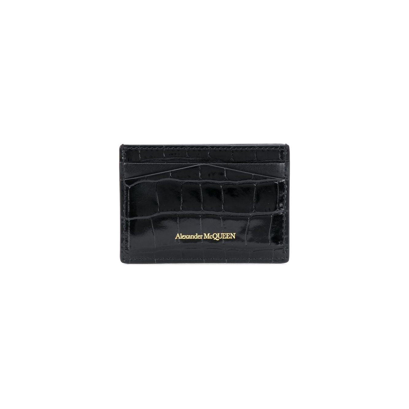 Alexander McQueen Wallets Black Wallets Alexander Mcqueen