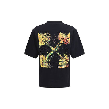 Off-White Black Cotton T-Shirt