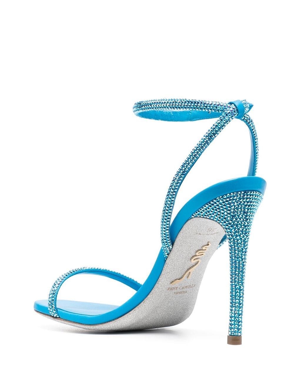 RENE' CAOVILLA Sandals Blue Sandals Rene' Caovilla