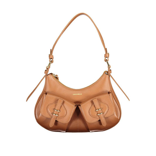 Coccinelle Brown Leather Handbag