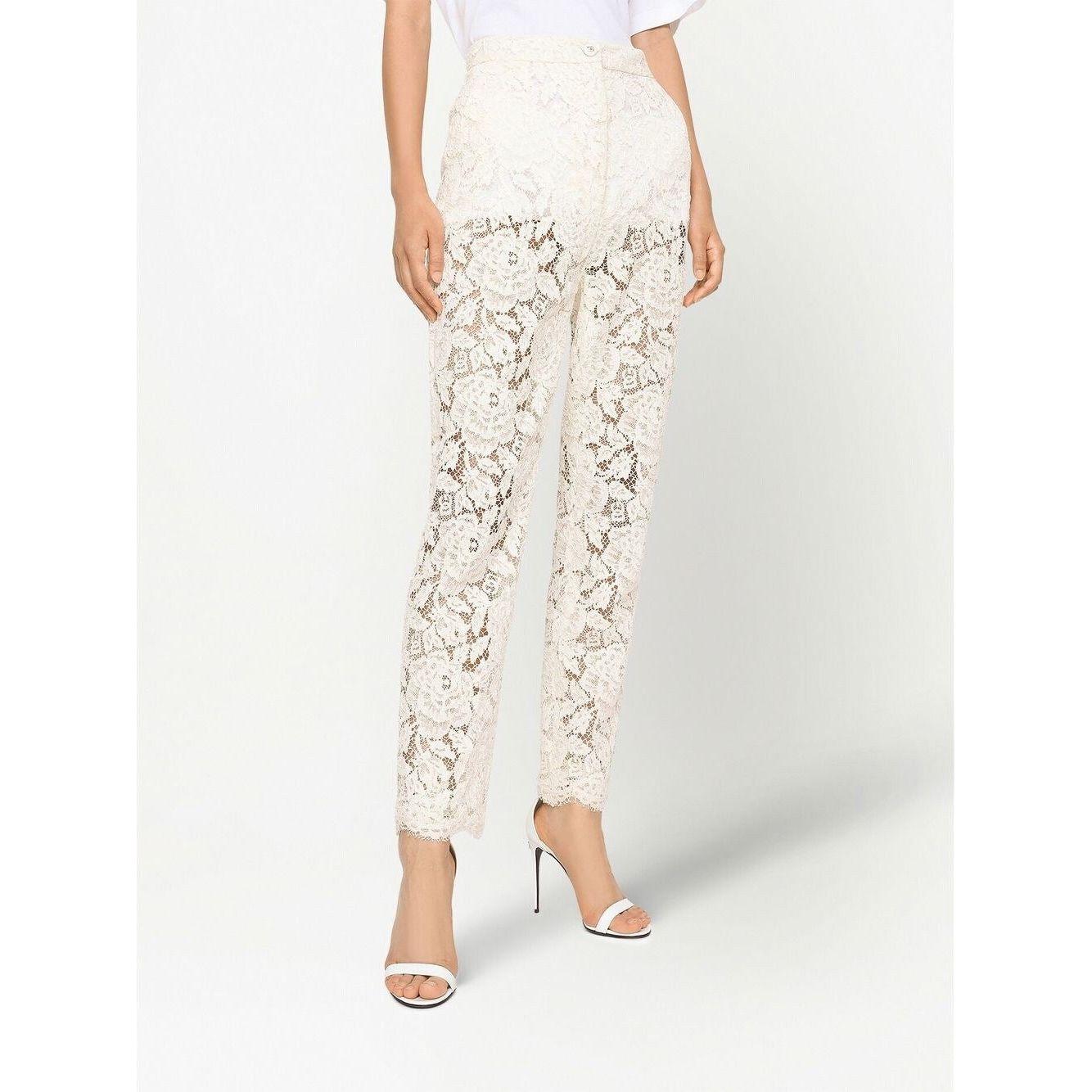 Dolce & Gabbana Trousers White Trousers Dolce & Gabbana