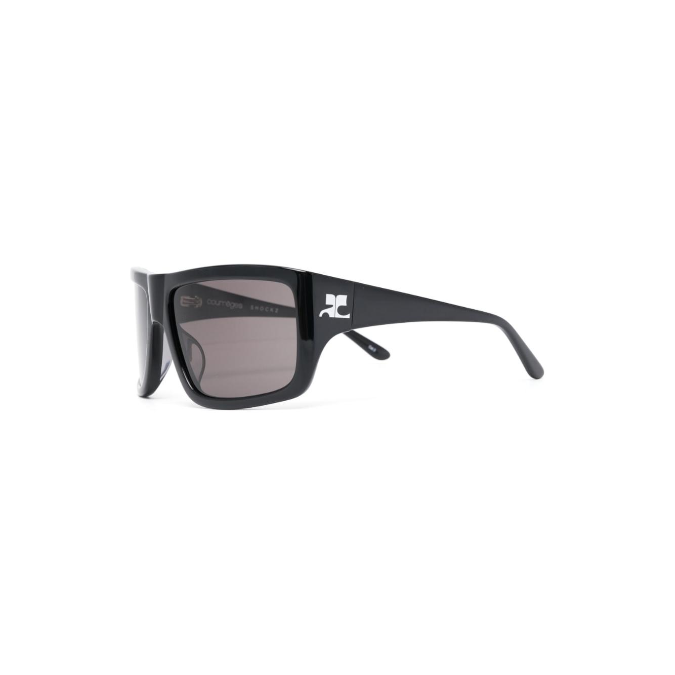 COURREGES PRE Sunglasses Black Sunglasses Courreges Pre