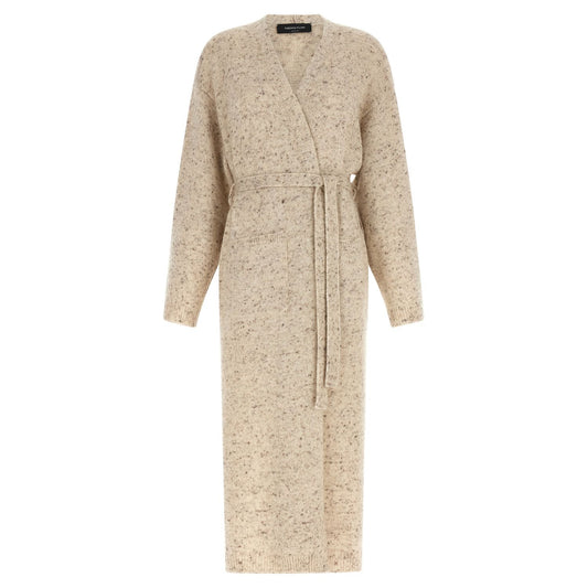 Fabiana Filippi Beige Wool Cardigan