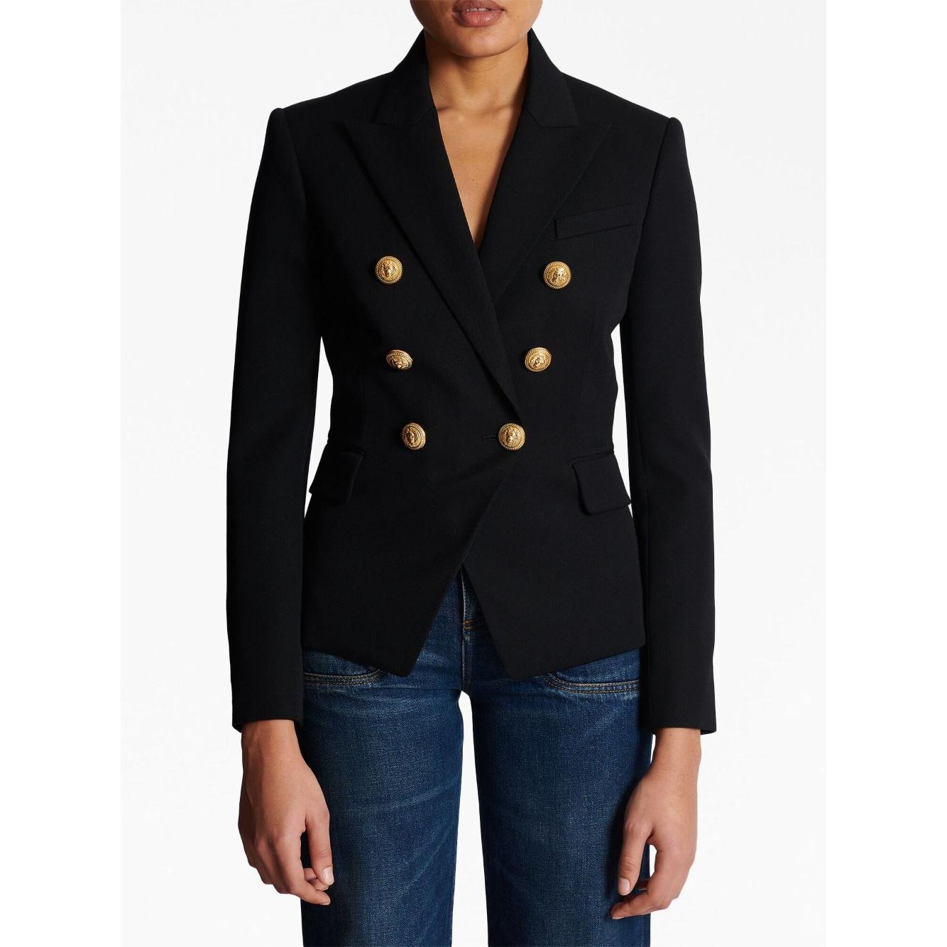 Balmain Jackets Black Jackets Balmain