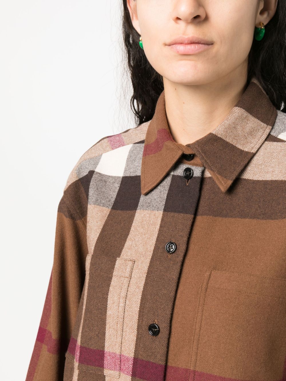 Burberry Shirts Brown