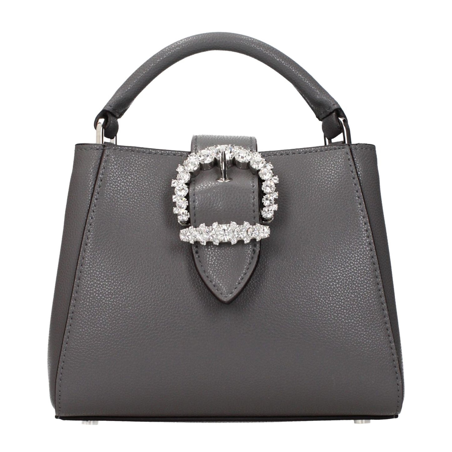 Jimmy Choo Gray Leather Handbag