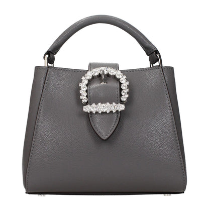 Jimmy Choo Gray Leather Handbag