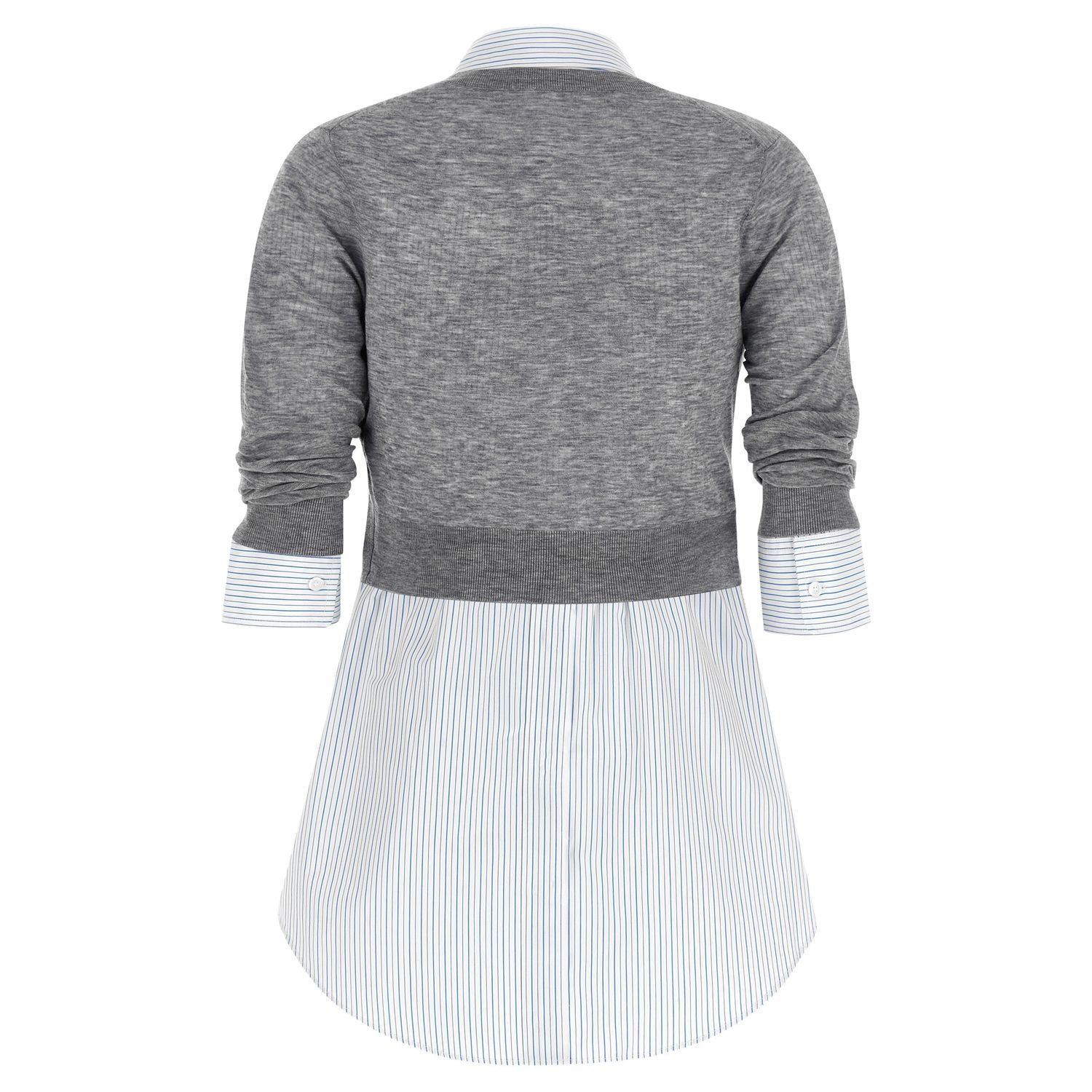 Alexander Wang Gray Wool Blouse
