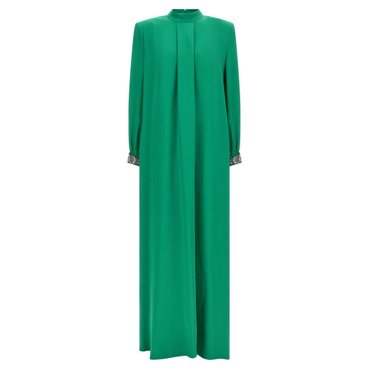 Valentino Garavani Bicolor Silk Long Dress