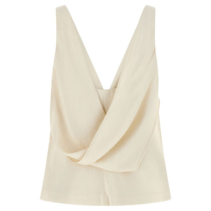 Brunello Cucinelli White Viscose Shirt