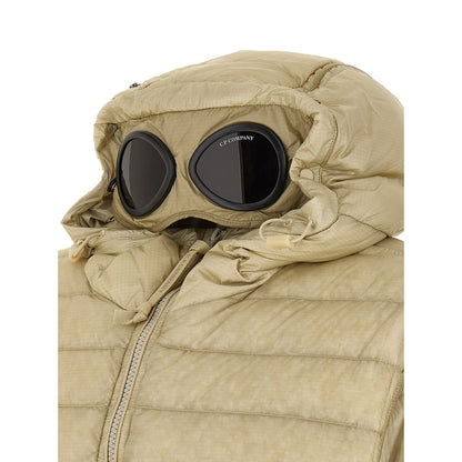 C.P. Company Beige Polyamide Full-Length Jacket
