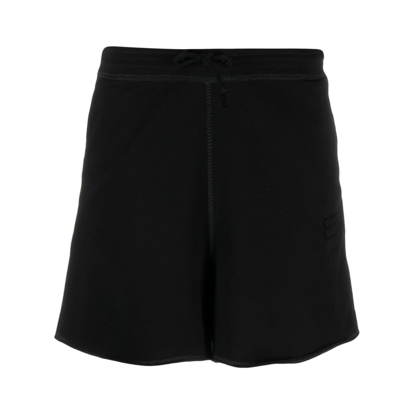 GANNI Shorts Black Short trousers Ganni