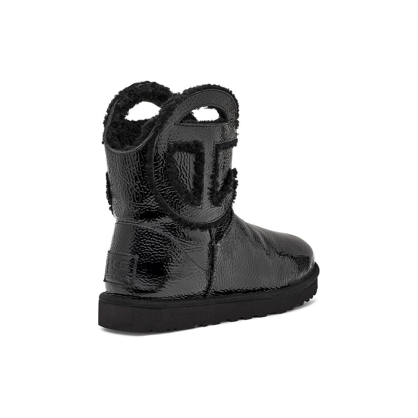 UGG X TELFAR black calf leather patent finish Boots Boots Ugg X Telfar