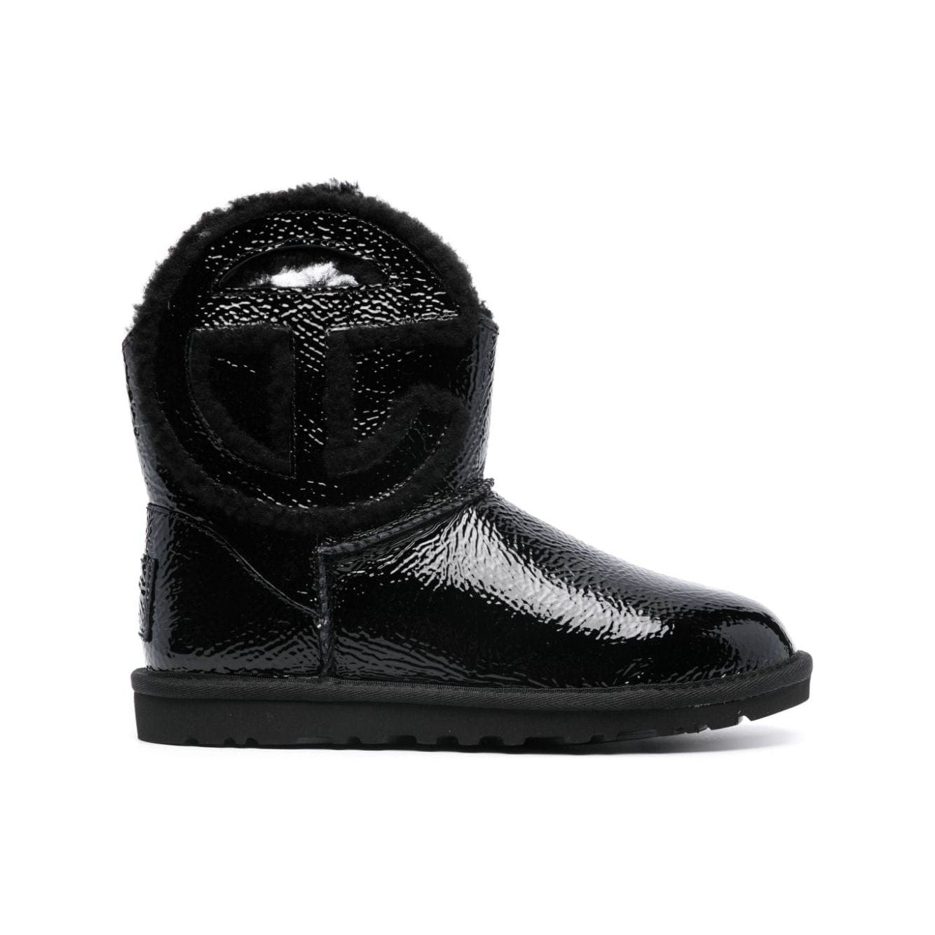 UGG X TELFAR black calf leather patent finish Boots Boots Ugg X Telfar