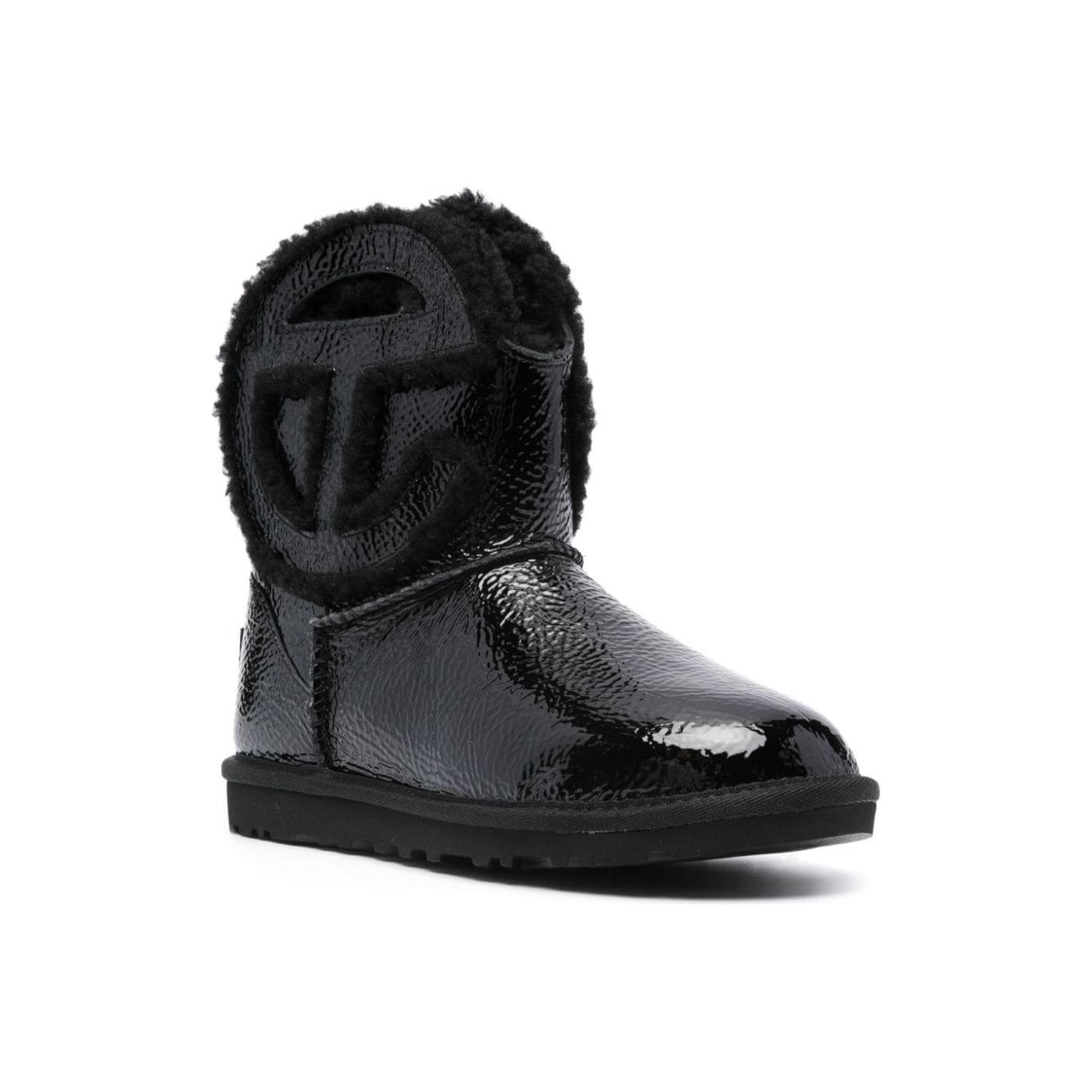 UGG X TELFAR black calf leather patent finish Boots Boots Ugg X Telfar