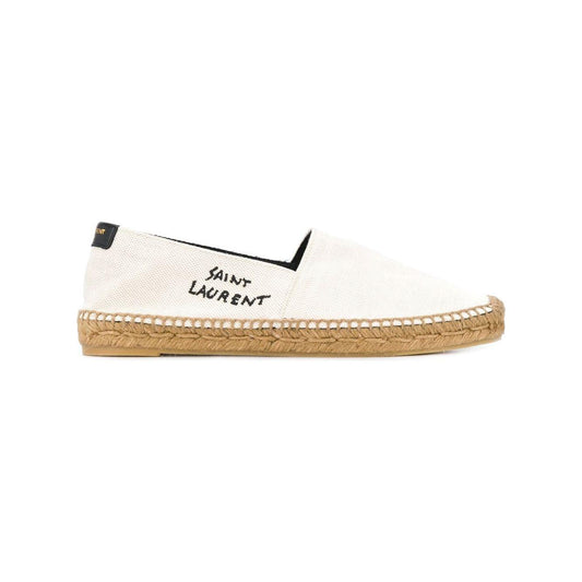 Saint Laurent  Flat shoes Beige Espadrilles Saint Laurent