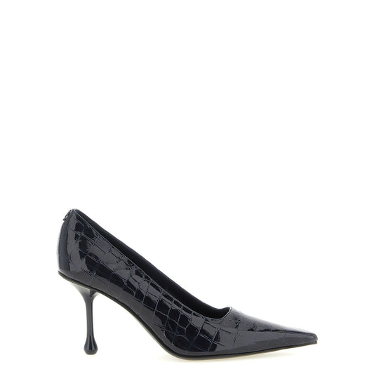 Jimmy Choo Blue Leather High Heel Pumps