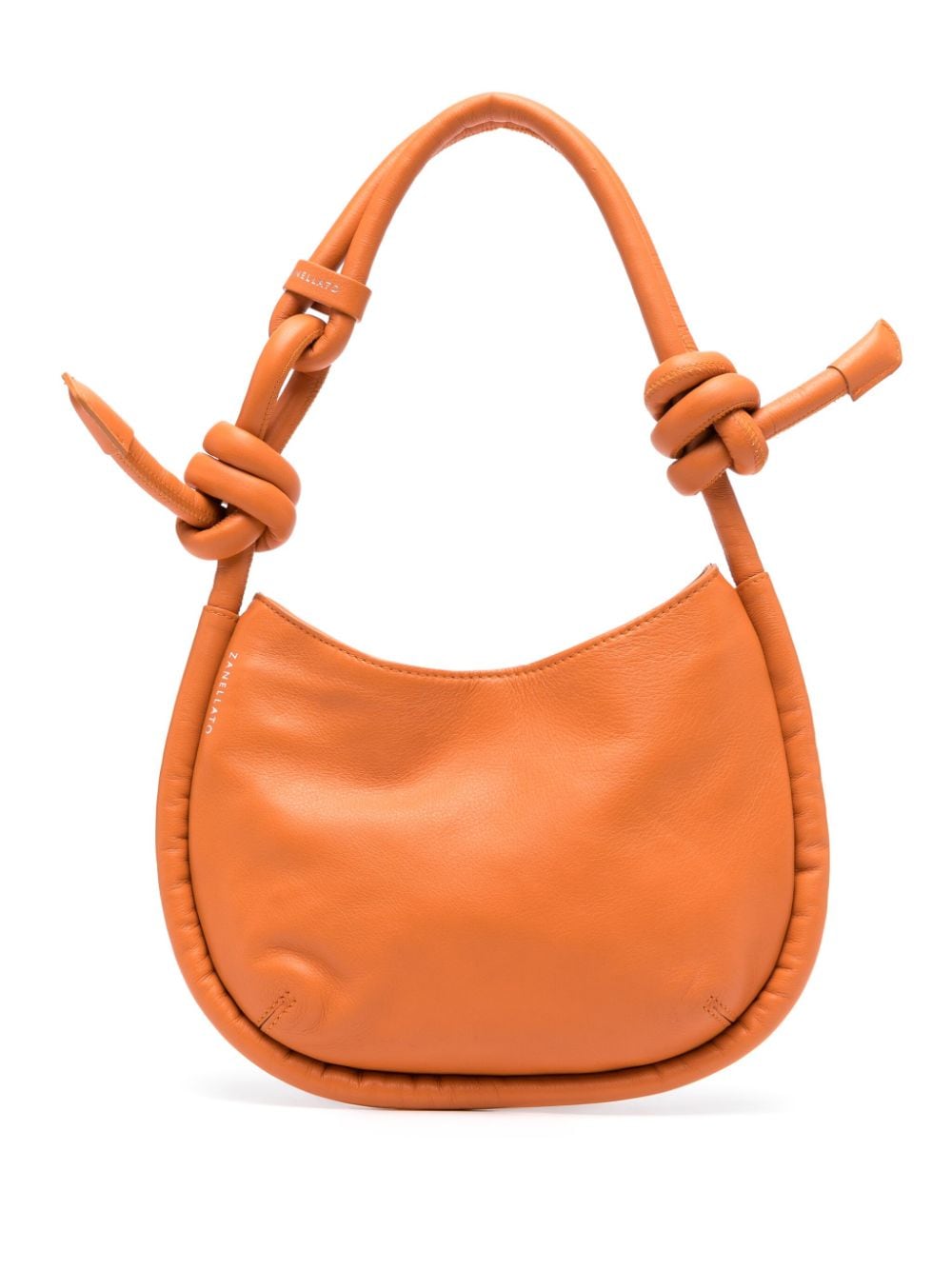 Zanellato Demi Leather Bag Orange Shoulder Zanellato