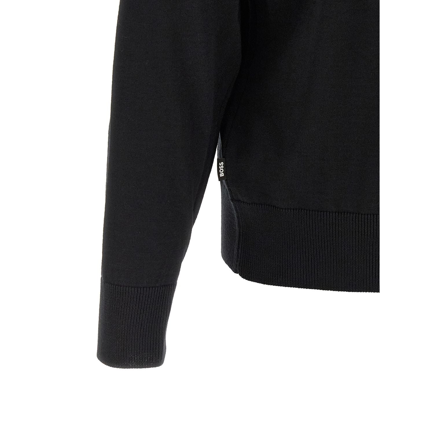 Hugo Boss Black Virgin Wool Cardigan