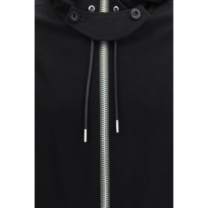 Sacai Black Wool Oves Aries Sweatshirt