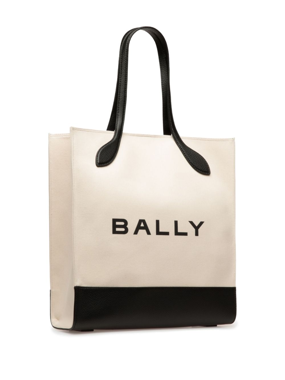 Bally logo print tote bag Bag White