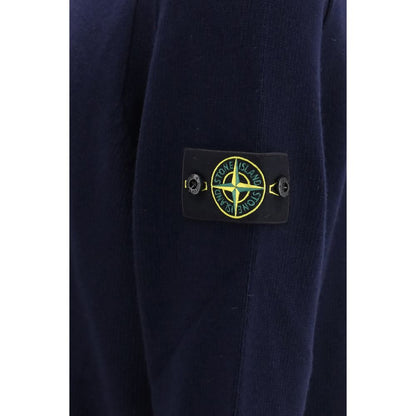 Stone Island Black Cotton Sweatshirt