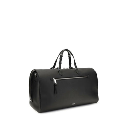 Dolce & Gabbana Black Calf Leather Bos Taurus Luggage And Travel